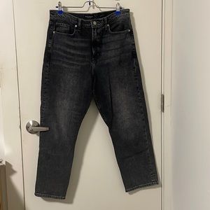 Banana Republic High-Rise Straight Jean